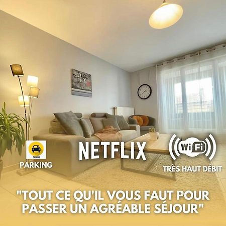 L'Ideal Cosy-Wifi-Netflix Et Garage 维也纳 外观 照片